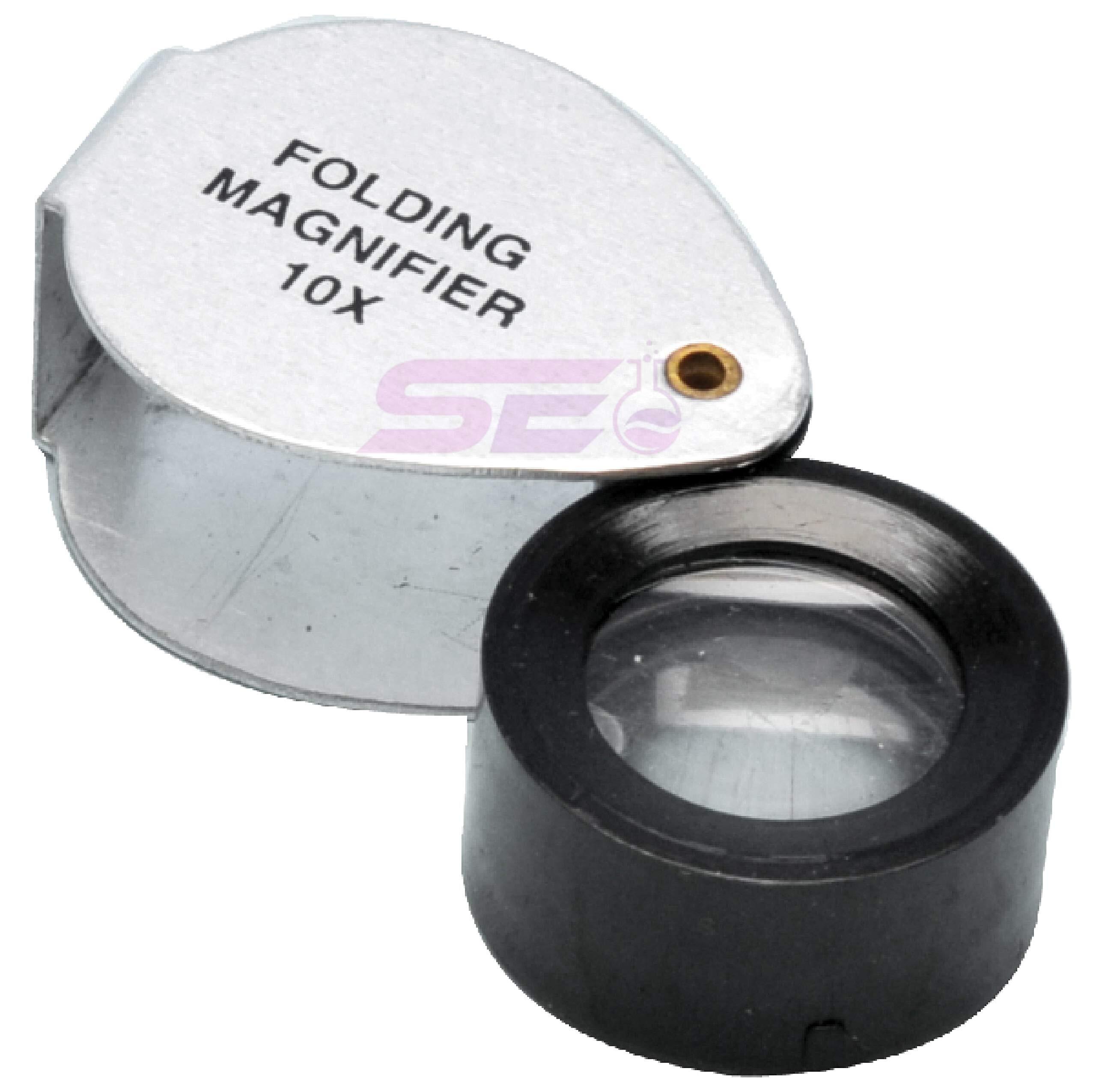 Folding Magnifier-Aluminum Case